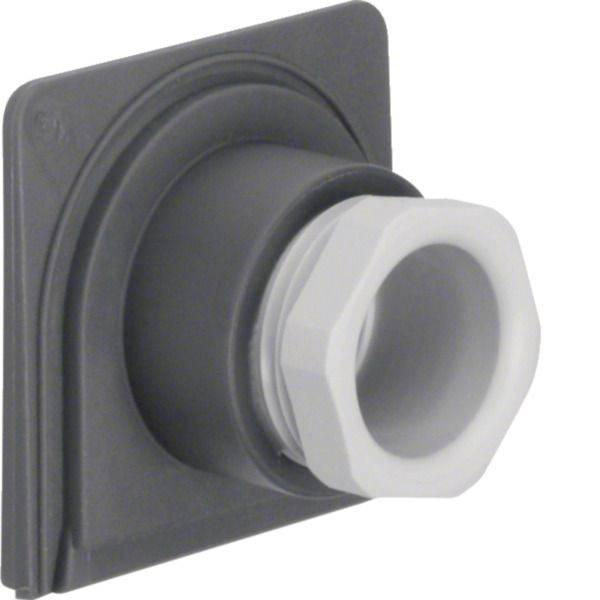 Hager Introduzione del cavo Grigio WNA693 1 pz.