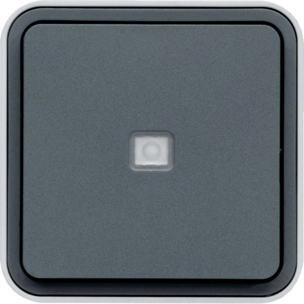 Hager Commutatore Grigio WNC002 1 pz.