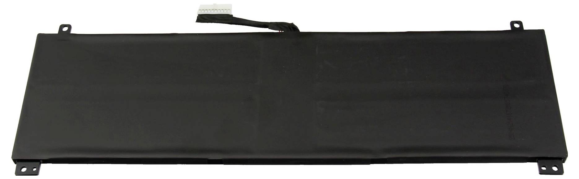Pannello metallico rettangolare nero con linguette di montaggio, mostrato su uno sfondo bianco.