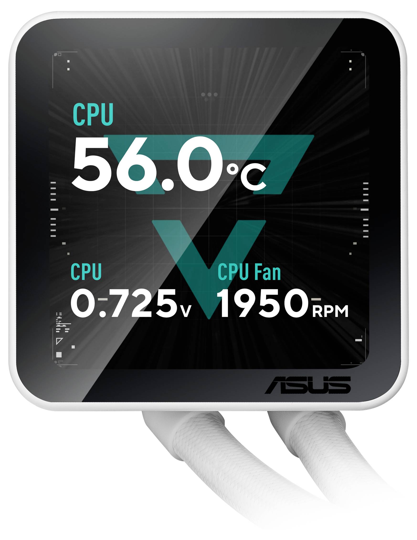 Asus PRIME LC II 360 ARGB LCD WHT AiO C Raffreddamento ad acqua per PC-5