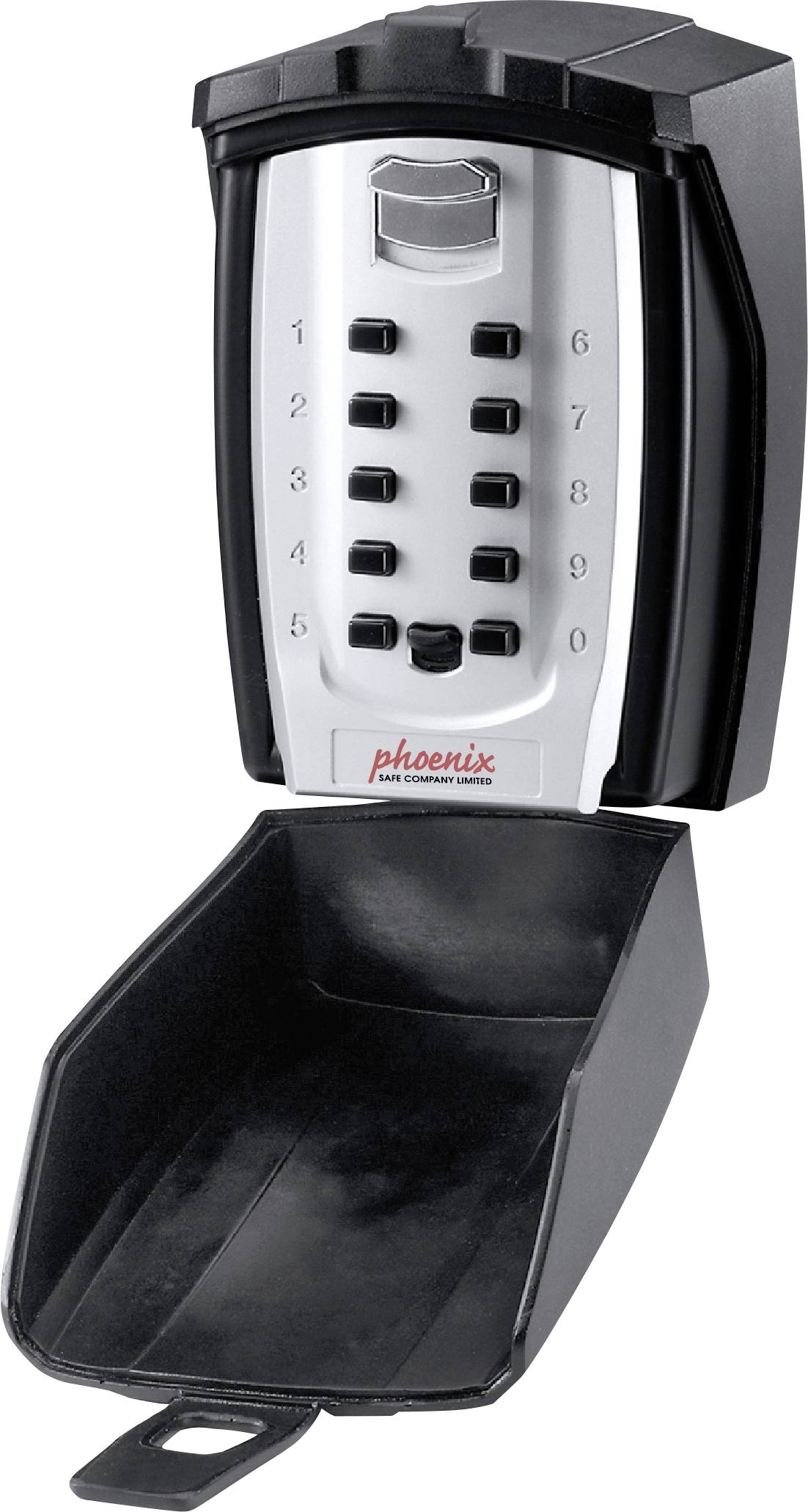 Phoenix Cassaforte per chiavi KEYSTORE KS0003C KS0003C Numero di ganci 1 Nero / Argento