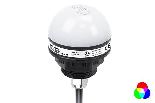di-soric Segnalatore luminoso LED 214544 214544 Multicolore 24 V/DC