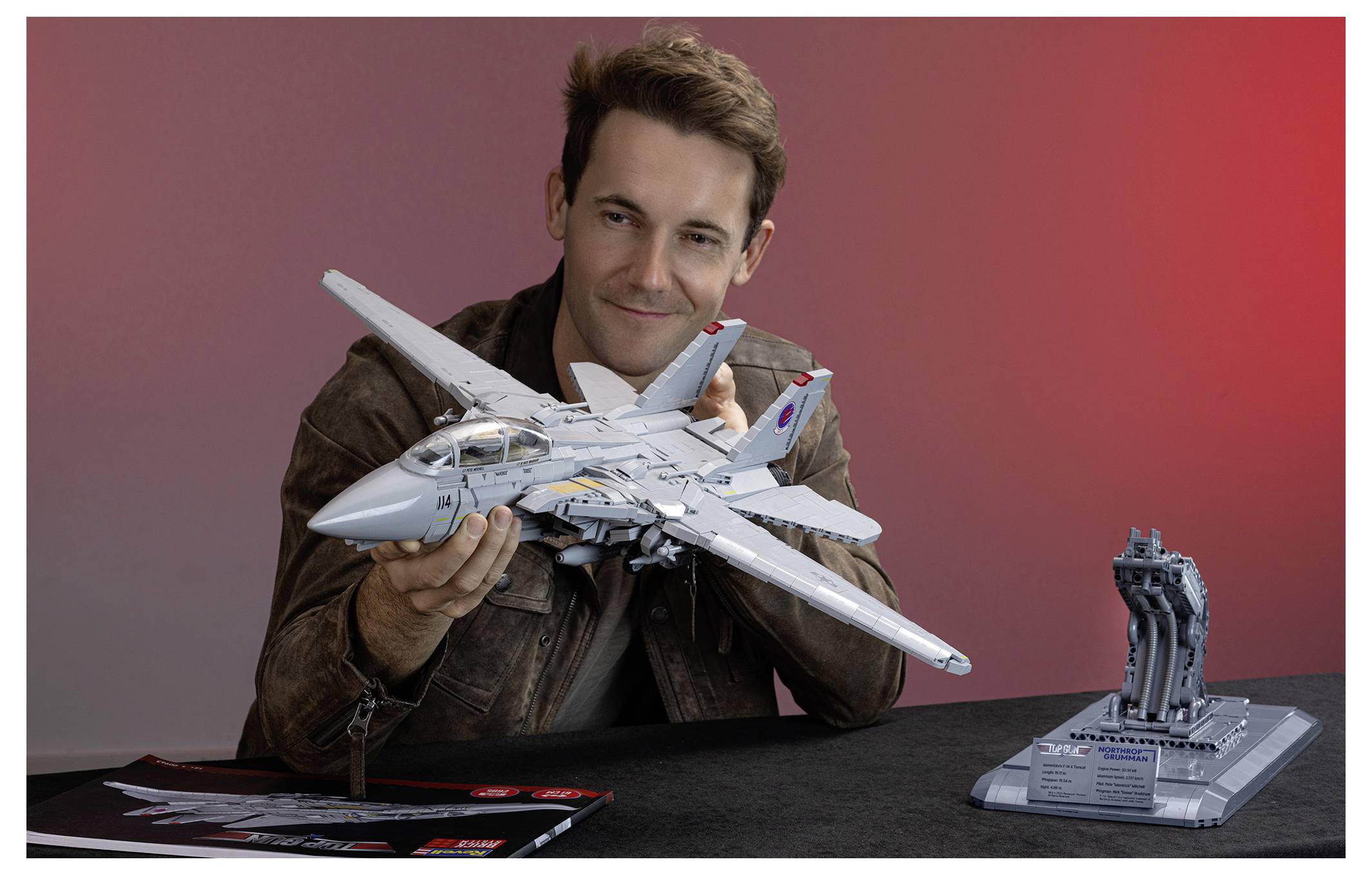 Kit da montare Revell 00963 Maverick's F-14A Tomcat "Top Gun" - Brick System 1:32-16