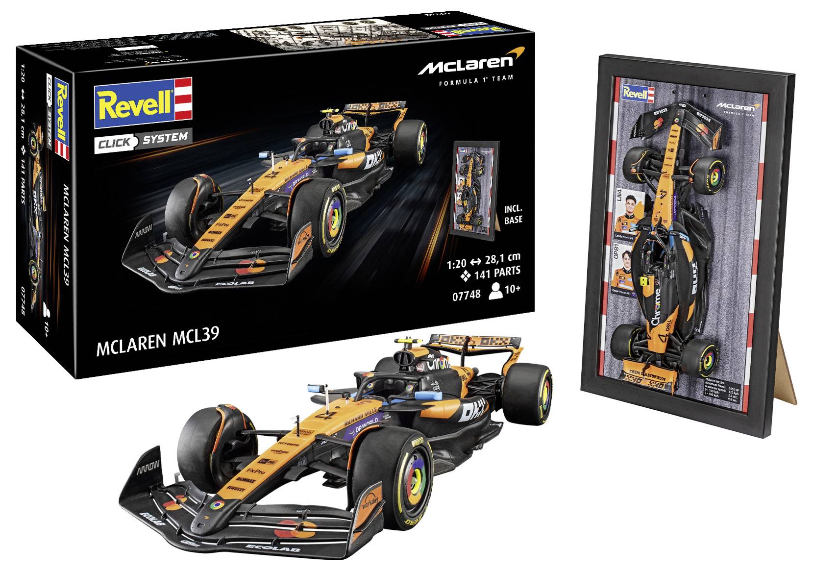 Automodello in kit da costruire Revell 07748 "McLaren MCL39" - Click System 1:20-24