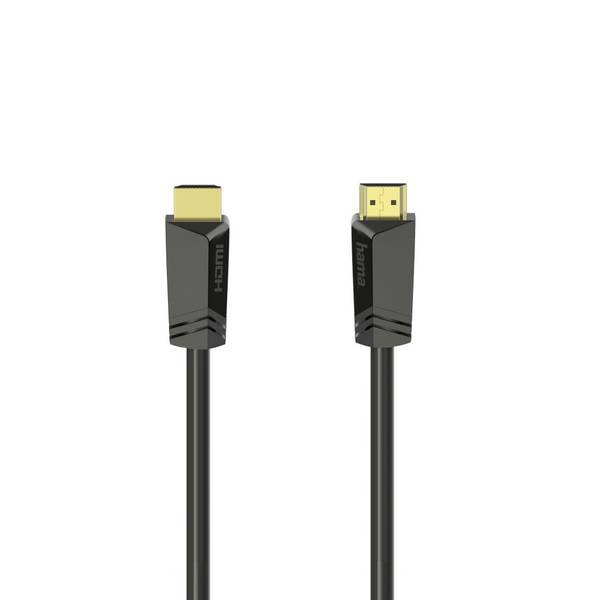 Hama HDMI Cavo di collegamento Spina HDMI-A 7.5 m Nero 00205008 contatti connettore dorati Cavo HDMI