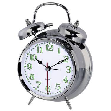 Hama  00186326    Sveglia  Argento      Luce ambiente, Timer 1 tempo