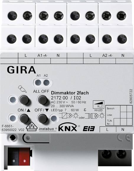GIRA Dimmer 217200 1 pz.