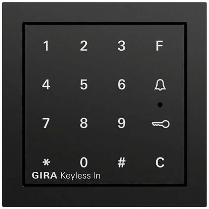 GIRA Modulo tastiera numerica Nero 260574 1 pz.