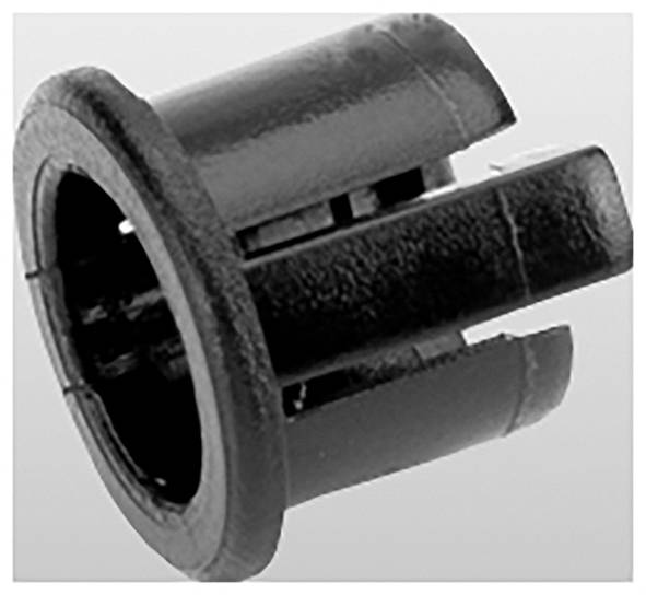 Kingbright RTC-51 RTC-51 Supporto LED / clip LED Poliammide 6.6 Adatto per (LED) LED 5 mm Nel telaio anteriore Sacchetto-0