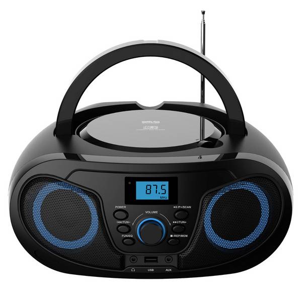 Silva Schneider MPC 25.4 USB schwarz Radio CD     Nero