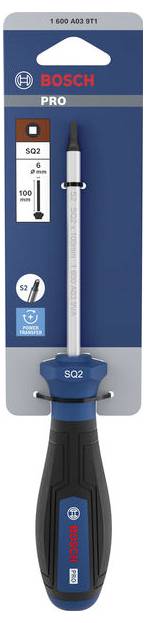 Bosch Professional PRO Schraubendreher SQ2 x 100 mm Cacciavite a punta quadrata Dimensione (Cacciavite) SQ2 Lunghezza de-1