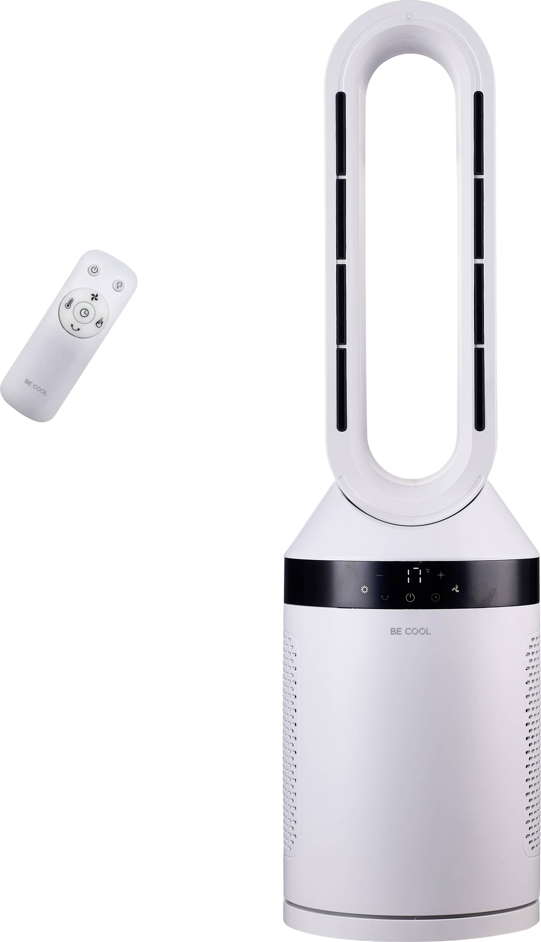Be Cool BCAnton26 Generatore d'aria calda a colonna Bianco
