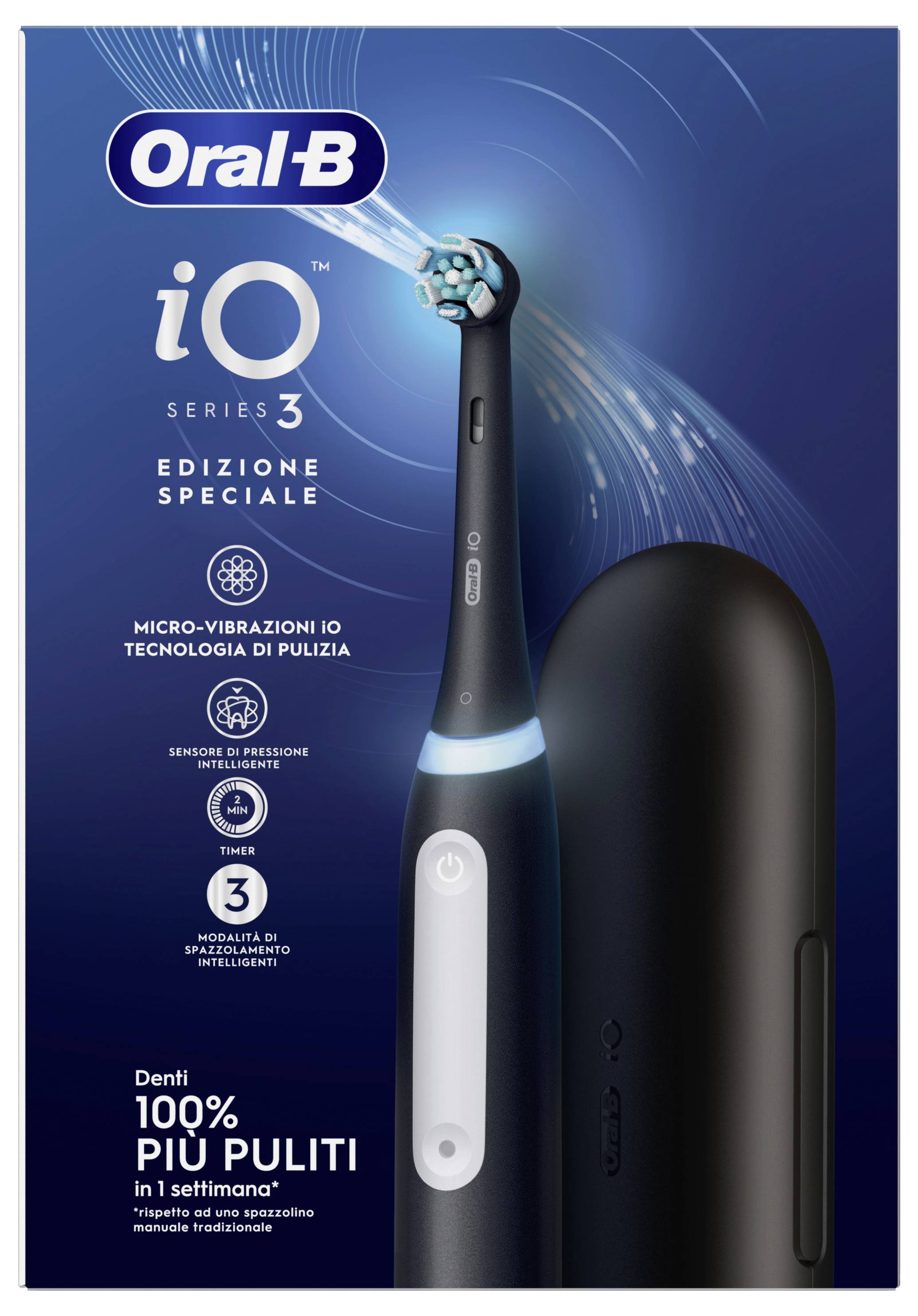 Oral-B Type 3757 613350 Spazzolino da denti elettrico Rotazione/Oscillazione Nero, Bianco-3