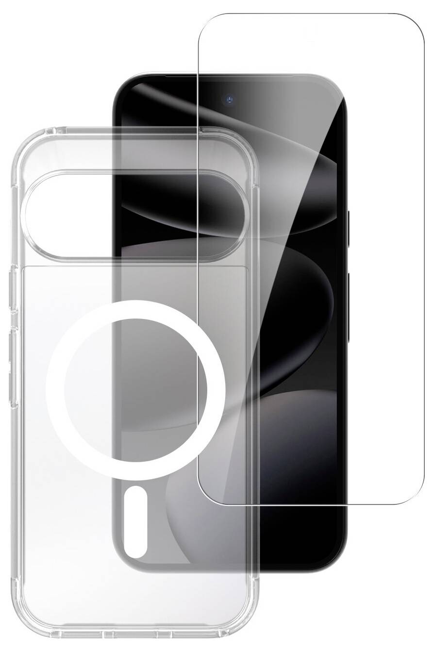 4Smarts 360° Premium Protection Set Custodia + kit vetro di protezione Google Pixel 11 Pro, Pixel 11, Pixel 10 Pro, Pixe-3