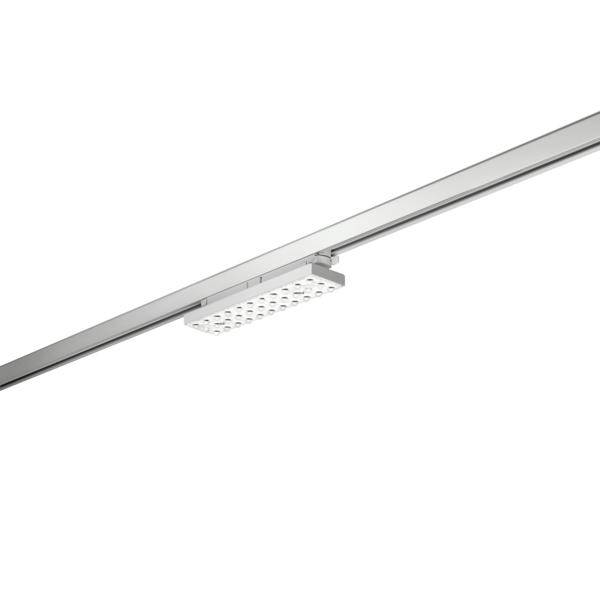 Brumberg Faretto da binario a LED assente 20 W LED (monocolore) Argento-0
