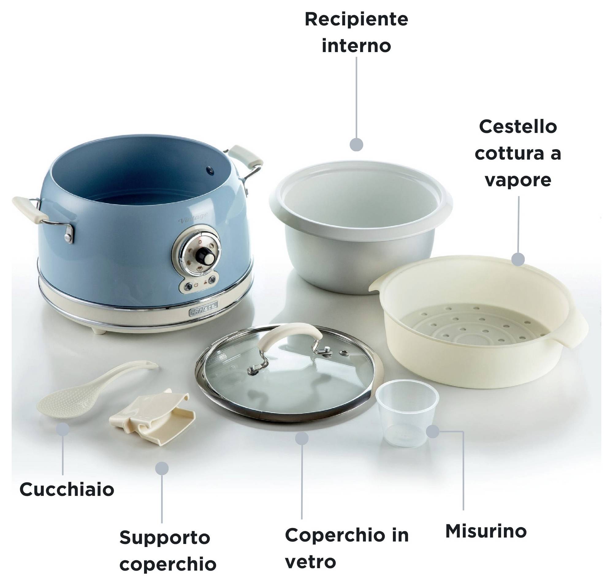 Ariete 00C290405AR0 Multifunzione Azzurro-9