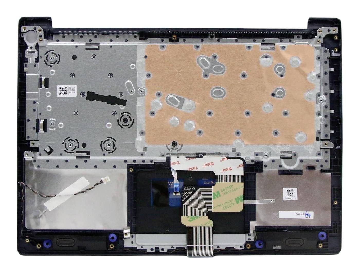 Lenovo 5CB0X56651 Cover + tastiera Blu, Multicolore 1 pz.