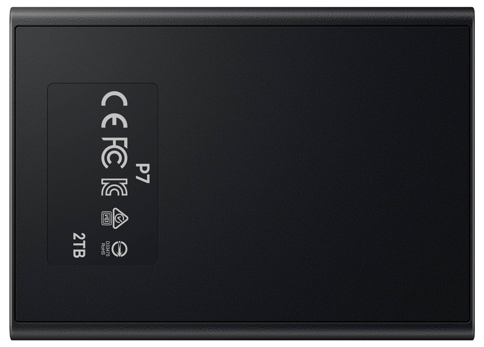Samsung 2 TB SSD esterno USB-C® (USB 3.2 Gen 2) Nero MU-PF2T0G/WW-3