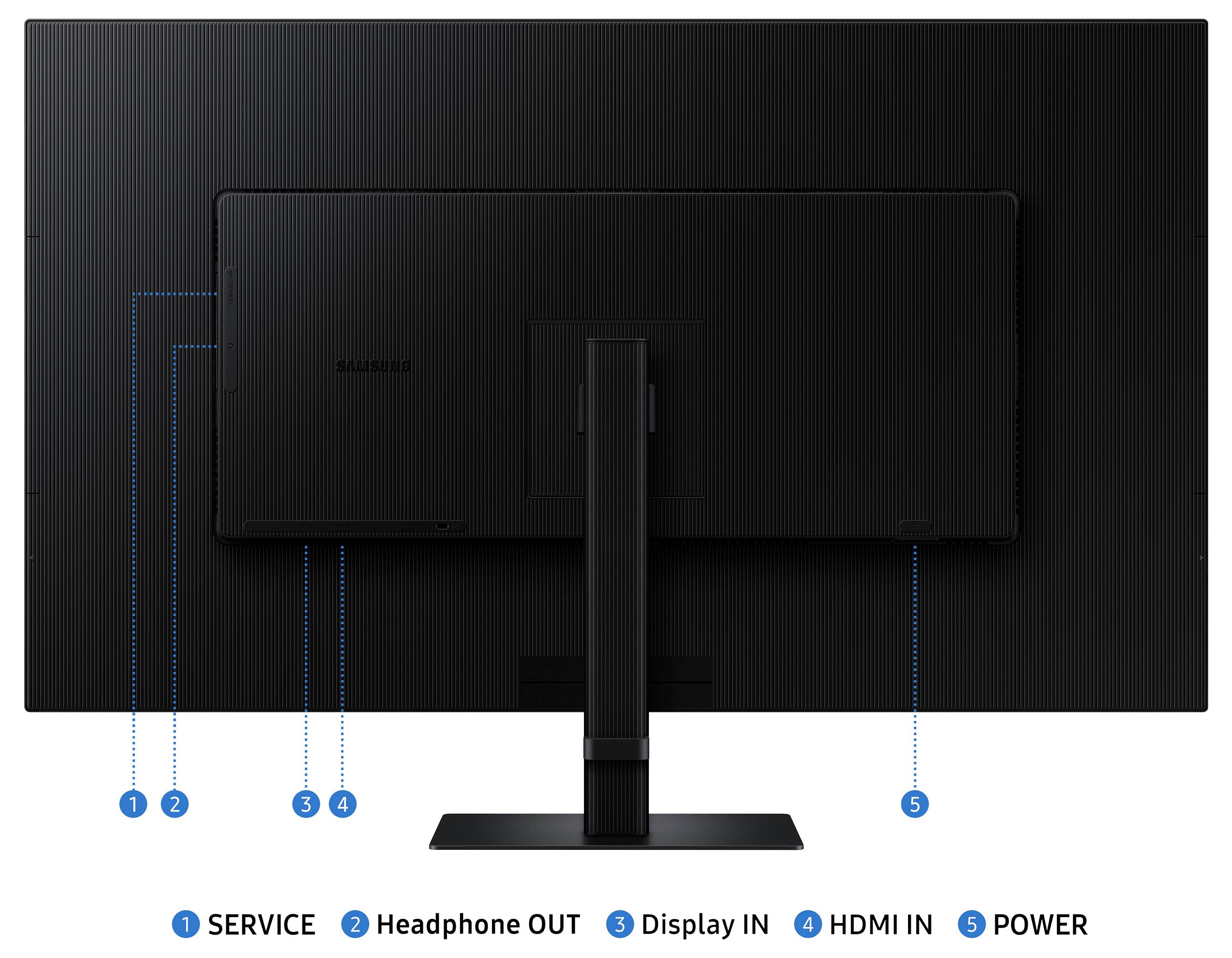 Samsung ViewFinity S7 Monitor ERP F (A - G) 94 cm (37 pollici) 3840 x 2160 Pixel 16:9 5 ms VA LCD-11