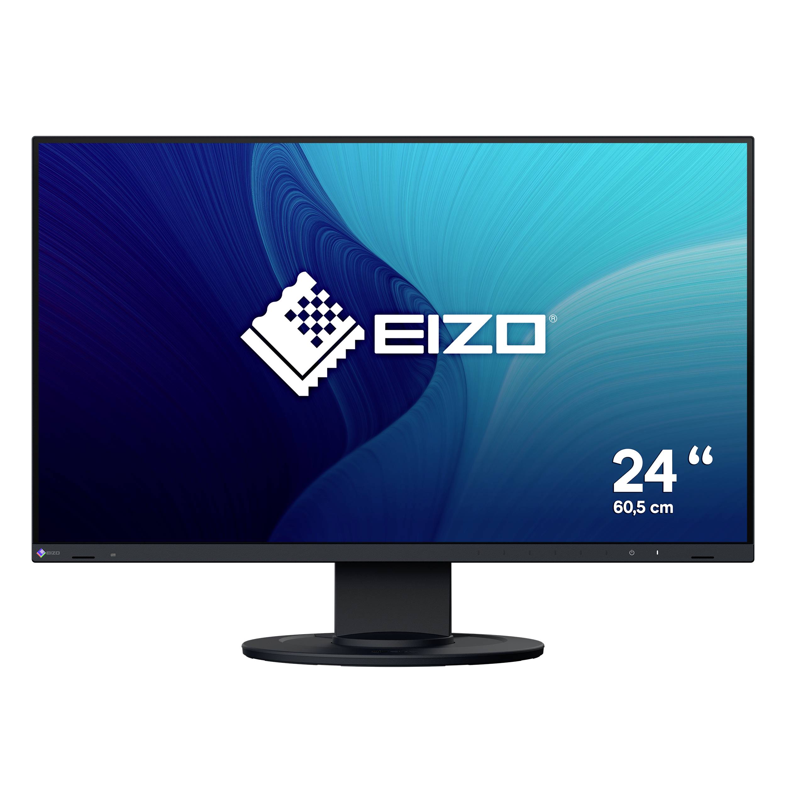 EIZO FlexScan EV2400R-BK Monitor ERP B (A - G) 60.5 cm (23.8 pollici) 1920 x 1080 Pixel 16:9 5 ms IPS LCD-0