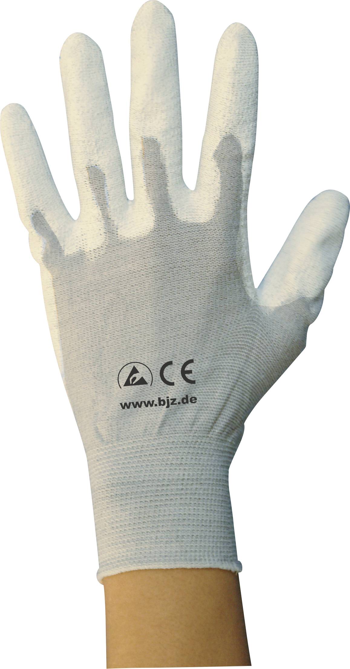BJZ Guanti ESD Guanto ESD Taglia: M Poliammide