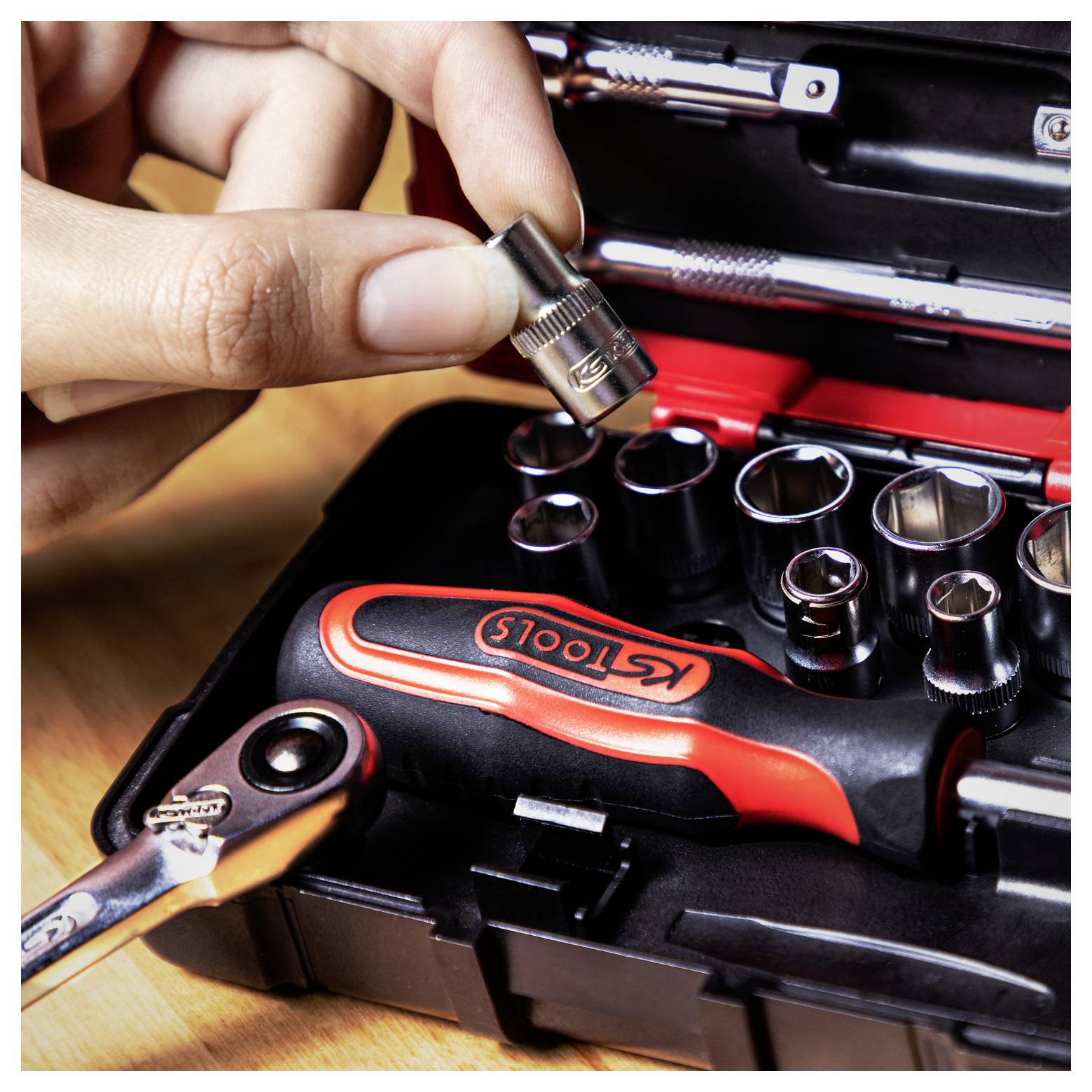 KS Tools ULTIMATE Kit di chiavi a bussola 1/4" 922.0626-5