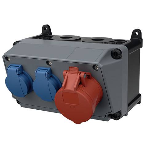 MENNEKES 910020 HDR.Combinazione di prese EverGum 1 pz.-0