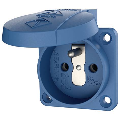 MENNEKES 11131 presa contatto di terra IP44 Blu-0