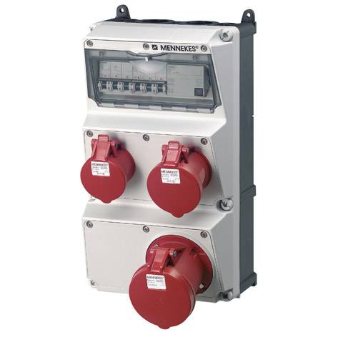 MENNEKES 930018 HDR.Combinazione di prese EverGum 1 pz.-0