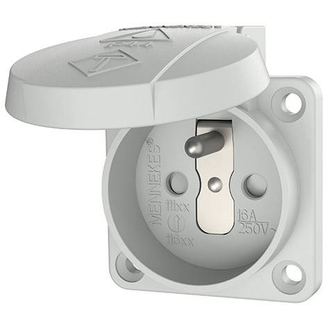 MENNEKES 11160 presa contatto di terra IP44 Grigio-0