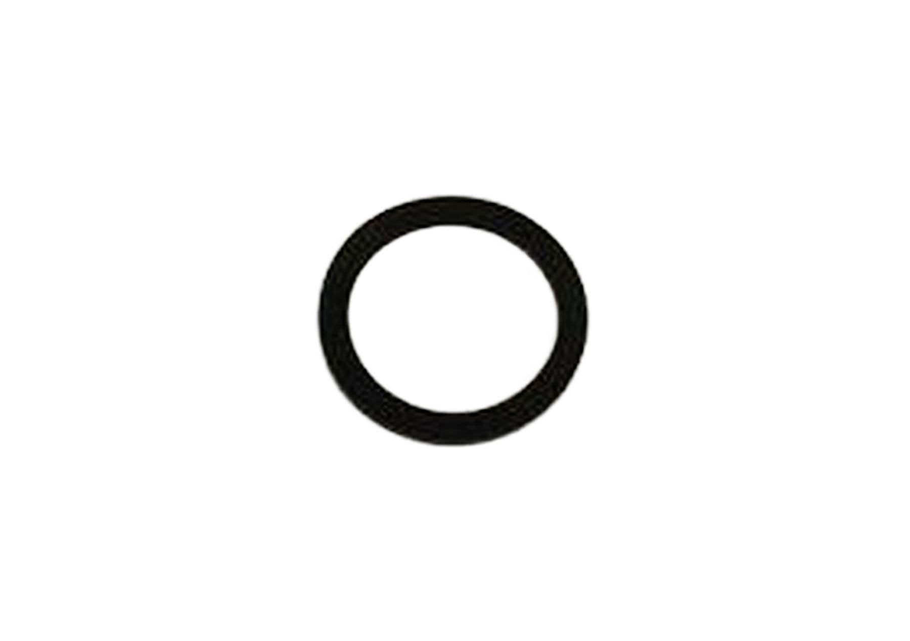Cerchio con contorno nero centrato su uno sfondo bianco.