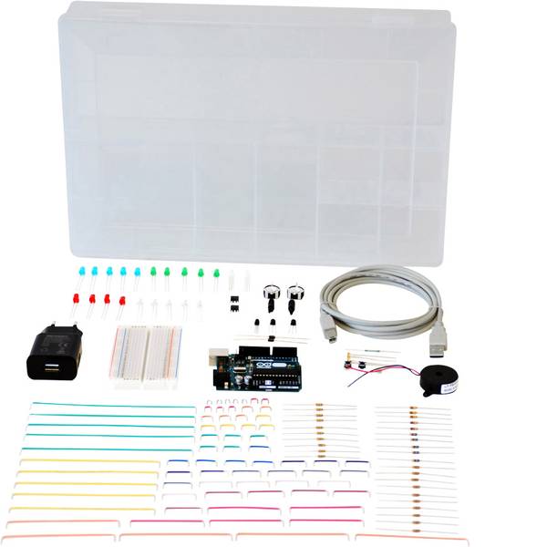 Kit e schede microcontroller MCU - Starter kit microcontrollore Arduino UNO R3 Conrad Components - Kit e schede microcontroller MCU - Starter kit microcontrollore Arduino UNO R3 Conrad Components -