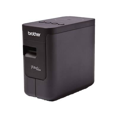 Pt-p750w etichettatrice con wif e nfc+ include 4 nastri tze