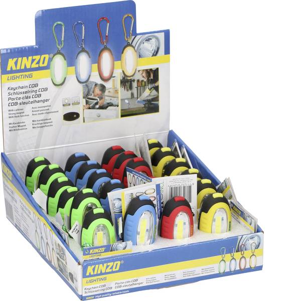Mini lampade portatili - Kinzo Portachiavi LED Assortito (selezione del colore non possibile) - Mini lampade portatili - Kinzo Portachiavi LED Assortito (selezione del colore non possibile) -