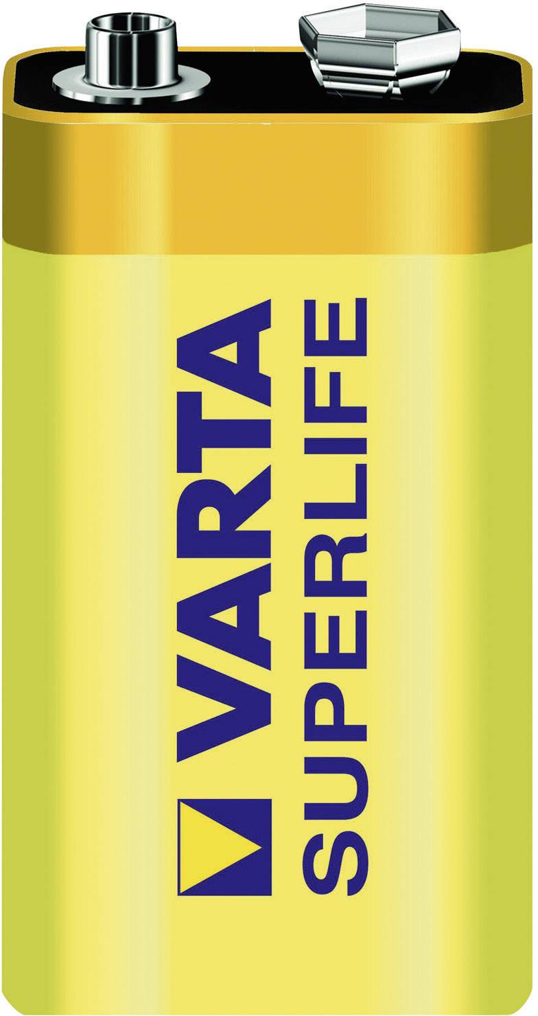 Varta Varta Superlife 2022 - Batterie 6LR61 - Kohlenstoff Batteria da 9 V Zinco carbone 9 V 1 pz.-0