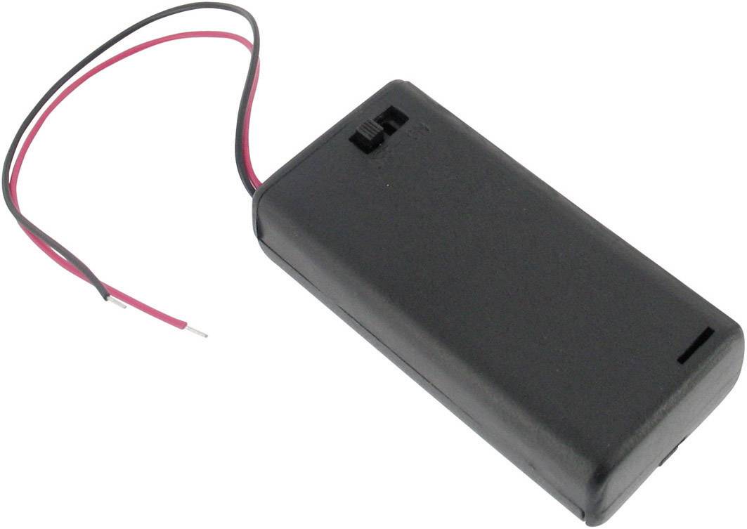 Portabatteria 2x Stilo (AA) (L x L x A) 68 x 33 x 19 mm