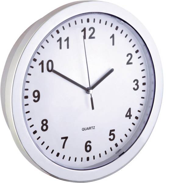 Orologi da parete - Wenko 7376100500 Quarzo Orologio da parete 25 cm x 24.9 cm x 24.9 cm x 6.7 cm Alluminio - Orologi da parete - Wenko 7376100500 Quarzo Orologio da parete 25 cm x 24.9 cm x 24.9 cm x 6.7 cm Alluminio -