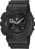 Orologio da polso Casio GA-100-1A1ER (L x A) 51.20 mm x 55 mm Nero Materiale cassa=Resina Materiale (braccialetto)=Resina