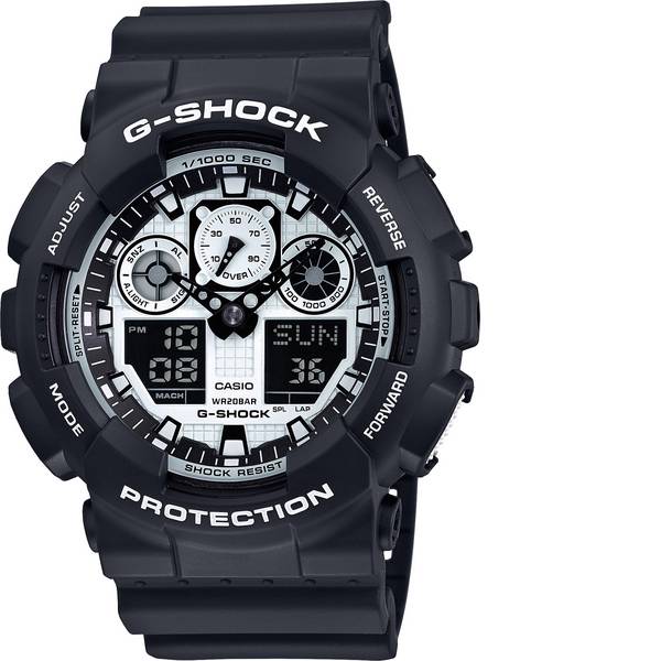Orologi da polso - Casio Orologio da polso GA-100BW-1AER (L x A) 51.2 mm x 55 mm Nero Materiale cassa=Resina Materiale - Orologi da polso - Casio Orologio da polso GA-100BW-1AER (L x A) 51.2 mm x 55 mm Nero Materiale cassa=Resina Materiale -