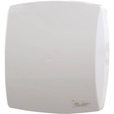 Un coperchio quadrato bianco in plastica con parte anteriore leggermente convessa. Nell'angolo è presente il logo 'Elap'.