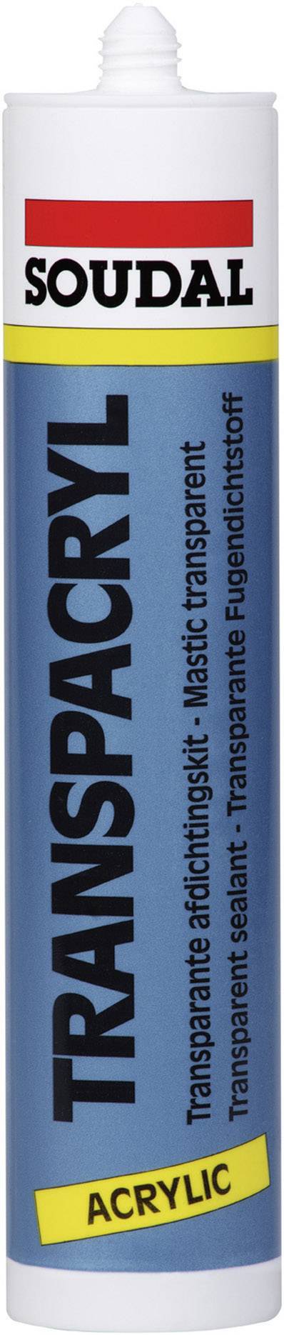 Soudal Acryrub Acryl Kleur (specifiek), Transparant 310 Ml