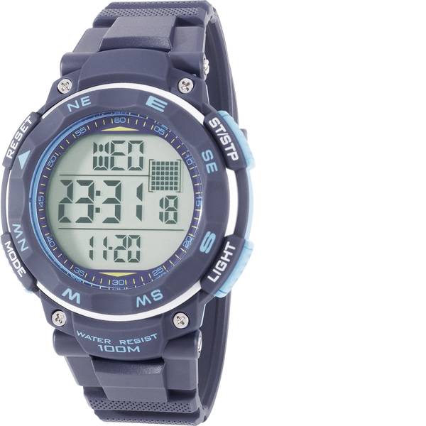 Orologi da polso - Renkforce Quarzo Orologio da polso YP-11532-04 (Ø x A) 51 mm x 16 mm Blu - Orologi da polso - Renkforce Quarzo Orologio da polso YP-11532-04 (Ø x A) 51 mm x 16 mm Blu -