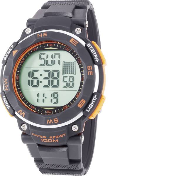 Orologi da polso - Renkforce Quarzo Orologio da polso YP-11532-01 (Ø x A) 51 mm x 16 mm Nero - Orologi da polso - Renkforce Quarzo Orologio da polso YP-11532-01 (Ø x A) 51 mm x 16 mm Nero -