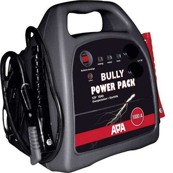 Jump Starter - Sistema di accensione rapido APA 16526 Corrente davviamento ausiliaria (12 V)=1000 A - Jump Starter - Sistema di accensione rapido APA 16526 Corrente davviamento ausiliaria (12 V)=1000 A -