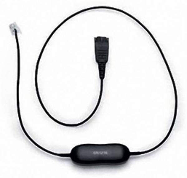Jabra GN1216 Cavo per cuffia telefonica  0 mm Nero