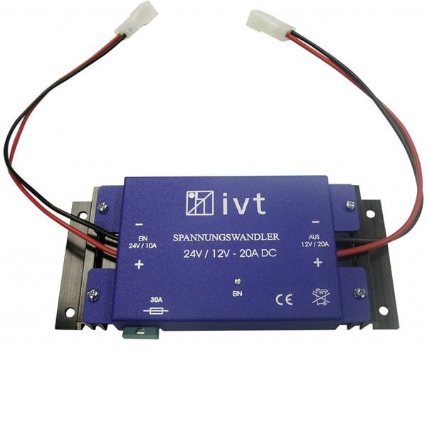 Convertitori di tensione DC/DC - Convertitore DC/DC IVT DC/DC 20A 12 V/DC/ 24 V/DC20 A - Convertitori di tensione DC/DC - Convertitore DC/DC IVT DC/DC 20A 12 V/DC/ 24 V/DC20 A -