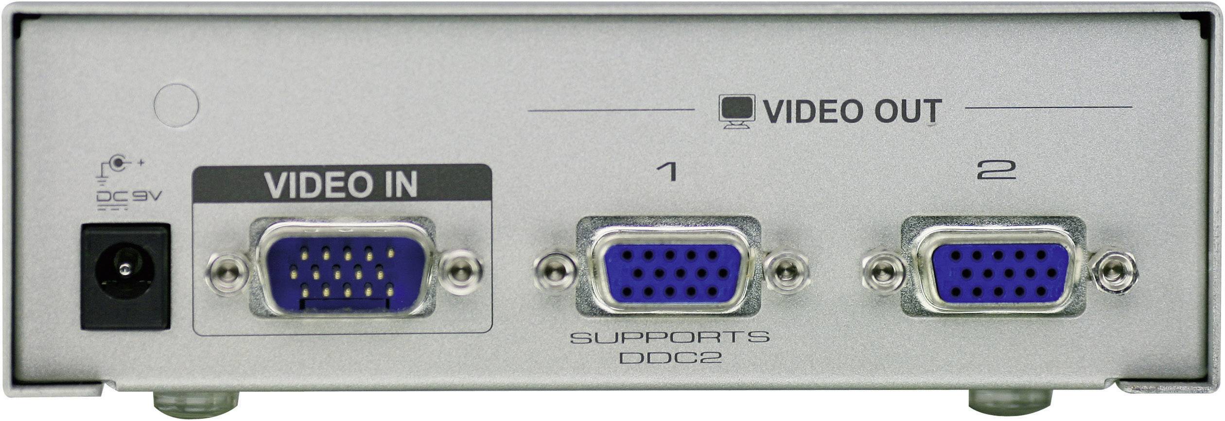 Splitter video VGA ATEN VS92A, 350 MHz, 2 vie-1