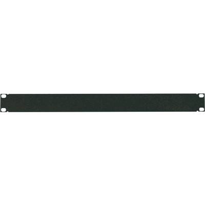 Cornice metallica nera rettangolare, probabilmente per il montaggio su rack.