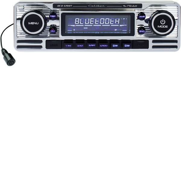 Autoradio e Monitor multimediali - Caliber Audio Technology RCD-120BT Bluetooth Autoradio Design retrò, Vivavoce Bluetooth® - Autoradio e Monitor multimediali - Caliber Audio Technology RCD-120BT Bluetooth Autoradio Design retrò, Vivavoce Bluetooth® -