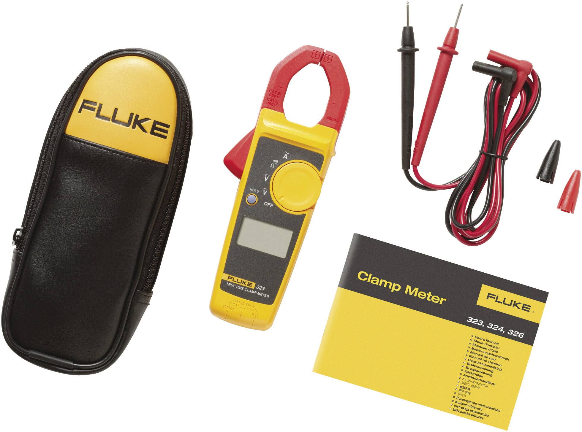 Fluke 323 Pinza amperometrica, Multimetro portatile digitale CAT III ...